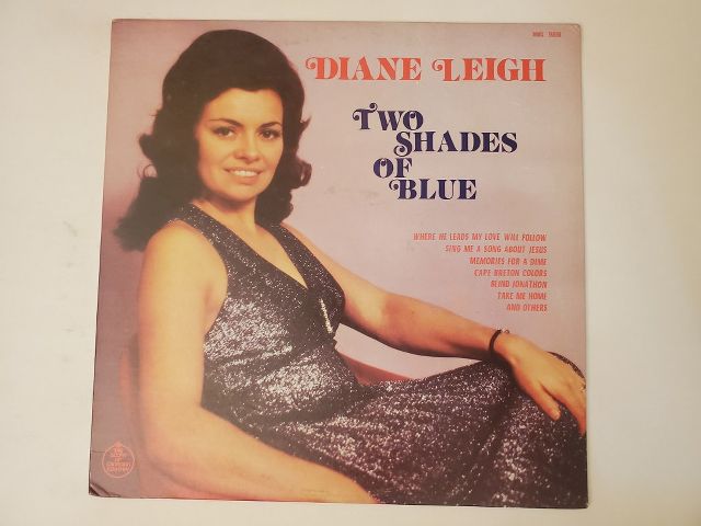 Diane Leigh Two Shades of Blue vinyl record