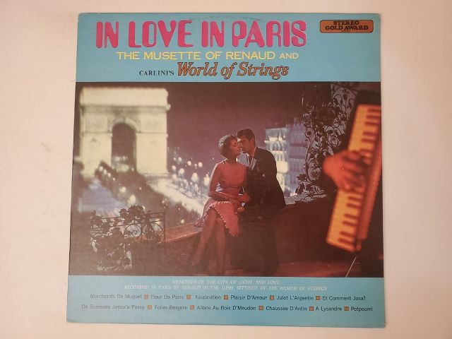Renaud and Carlin's World of Strings In Love in Paris vinyl record