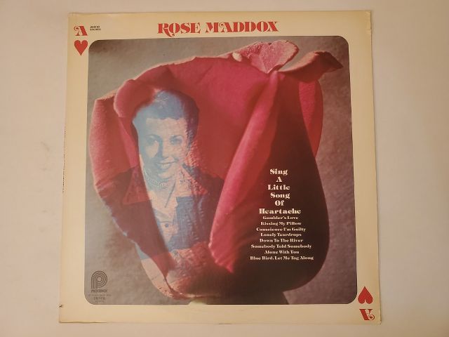 Rose Maddox Sing a Little Song of Heartache vinyl record