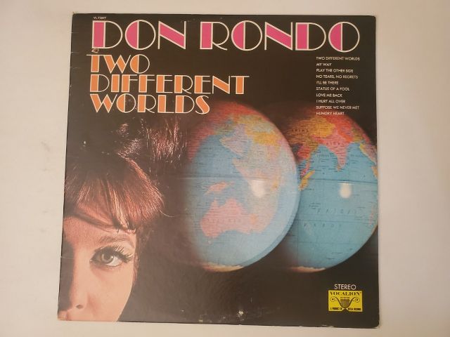 Don Rondo Two Different Worlds vinyl record