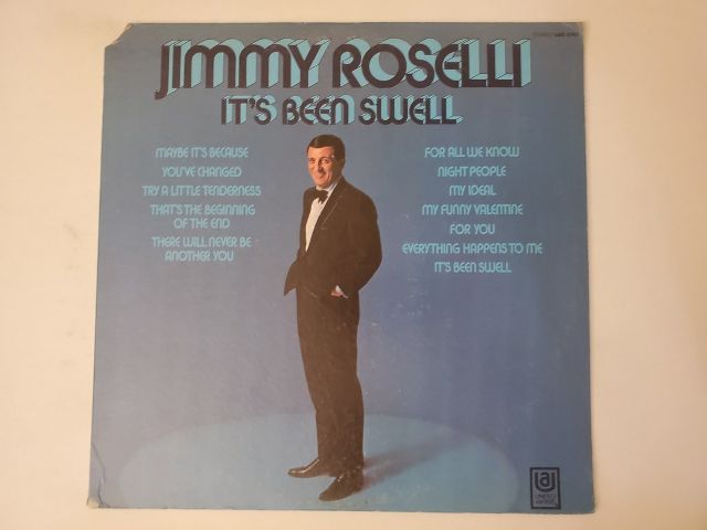 Jimmy Roselli It's Been Swell vinyl record