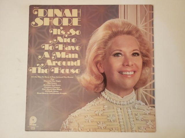 Dinah Shore It's So Nice to Have a Man Around the House vinyl record
