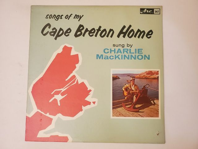 Charlie MacKinnon Songs of My Cape Breton Home vinyl record