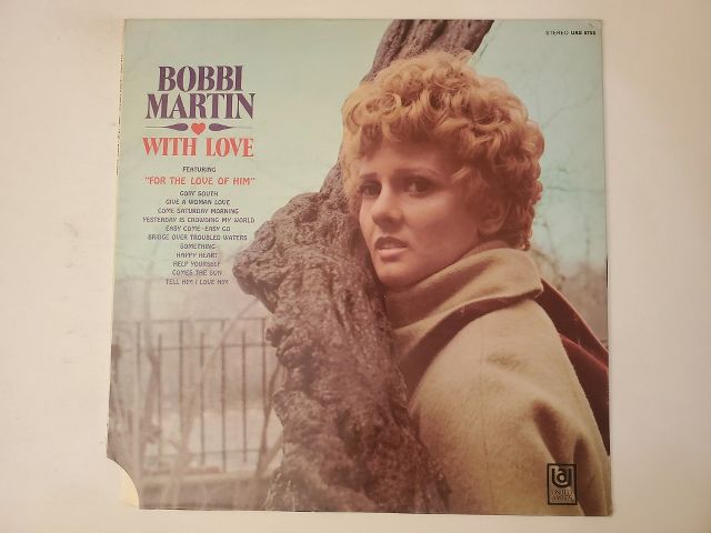 Bobbi Martin With Love vinyl record