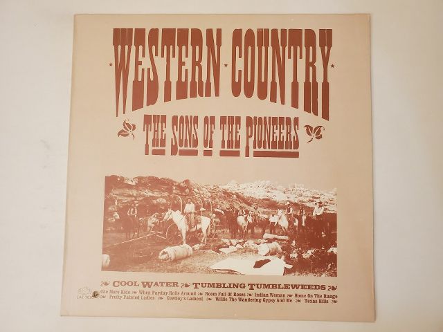 The Sons of the Pioneers Country & Western vinyl record