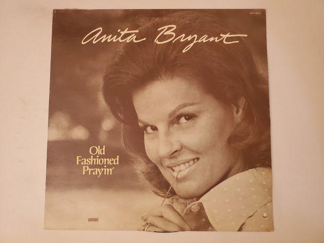 Anita Bryant Old Fashioned Prayin' vinyl record