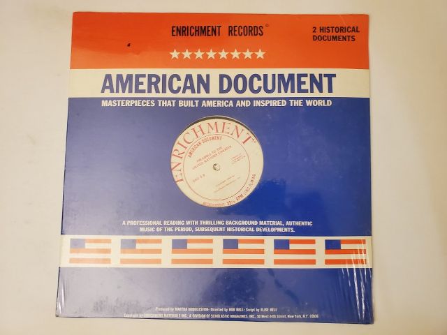 Unknown American Document vinyl record
