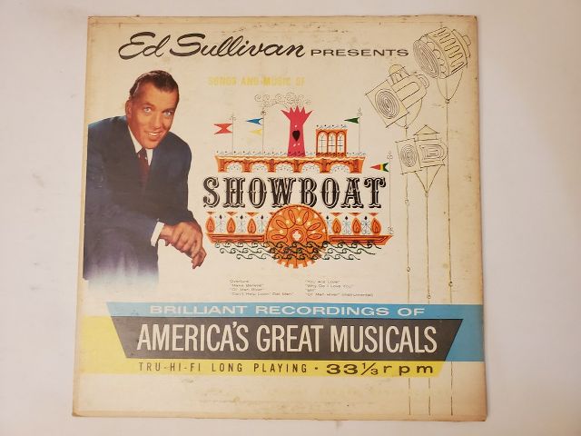 Various Artists Ed Sullivan Presents Show Boat vinyl record