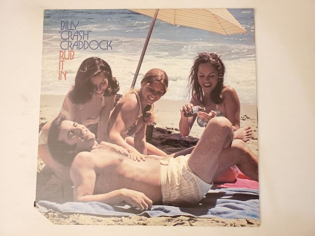 Billy 'Crash' Craddock Rub It In vinyl record