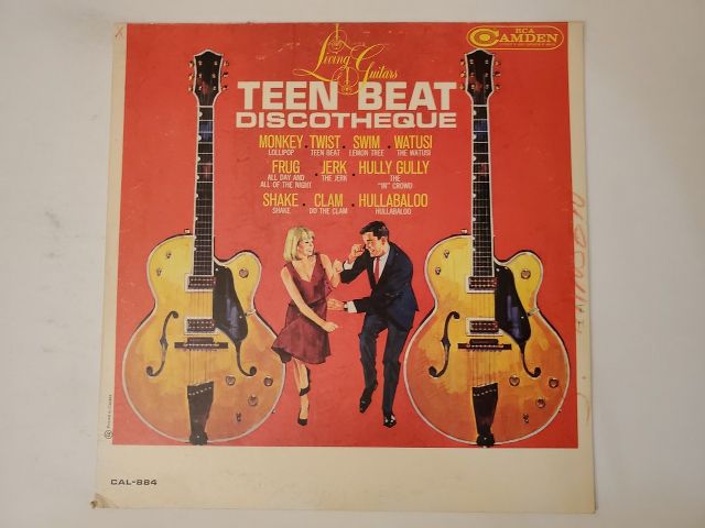 Living Guitars Teen Beat Discotheque vinyl record