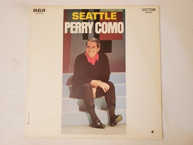 Perry Como Seattle vinyl record
