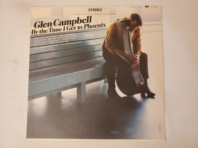 Glen Campbell By the Time I Get to Phoenix vinyl record