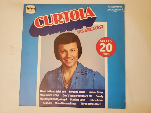 Curtola His Greatest vinyl record