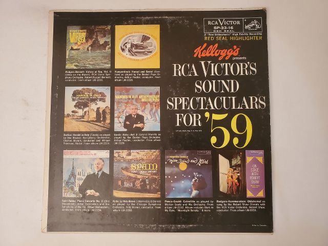 Various Artists RCA Victor's Sound Spectaculars for '59 vinyl record