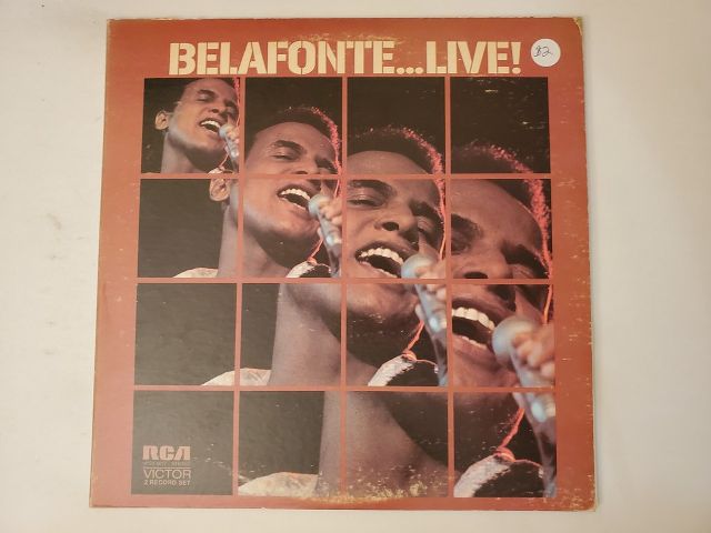 Harry Belafonte Belafonte...Live! vinyl record
