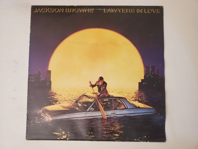 Jackson Browne Lawyers in Love vinyl record