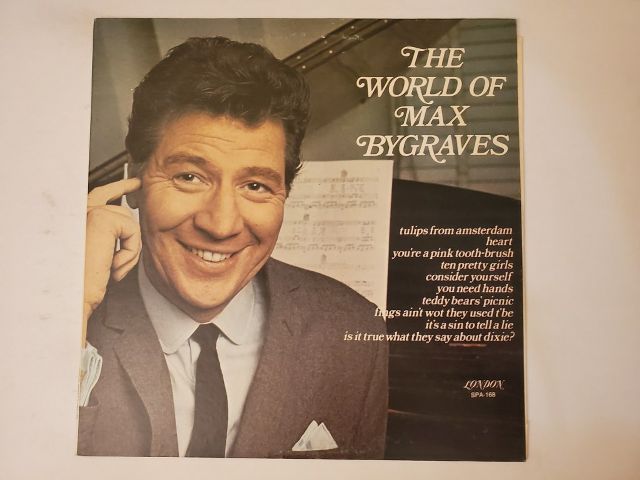 Max Bygraves The World of Max Bygraves vinyl record