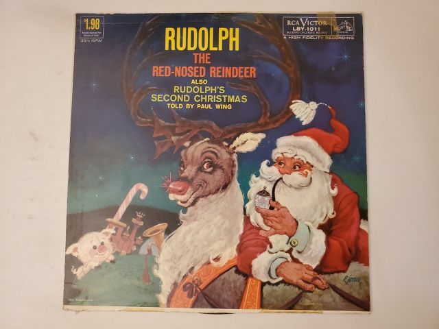 Paul Wing Rudolph the Red-Nosed Reindeer vinyl record
