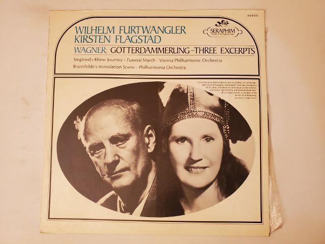 Wilhelm Furtw?ngler, Kirsten Flagstad Wagner: G?tterd?mmerung - Three Excerpts vinyl record