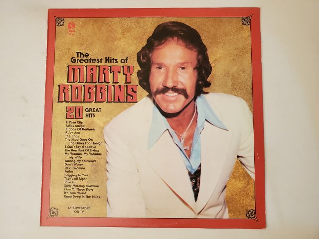 Marty Robbins The Greatest Hits of Marty Robbins vinyl record