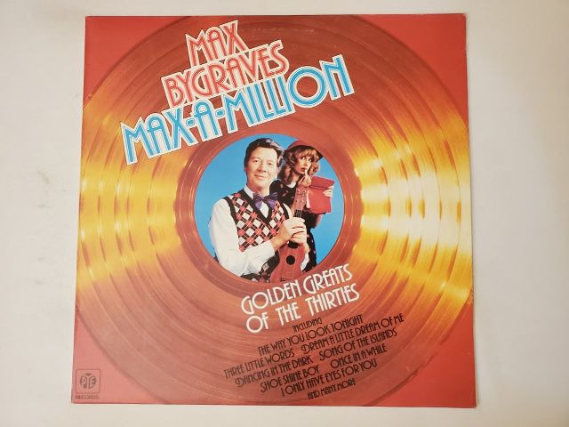 Max Bygraves Max-A-Million: Golden Greats of the Thirties vinyl record