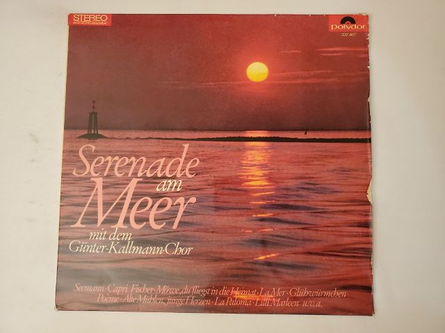 G?nter Kallmann Chor Serenade am Meer vinyl record