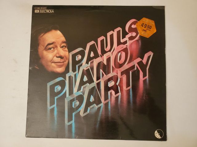 Paul Kuhn Paul's Piano Party vinyl record