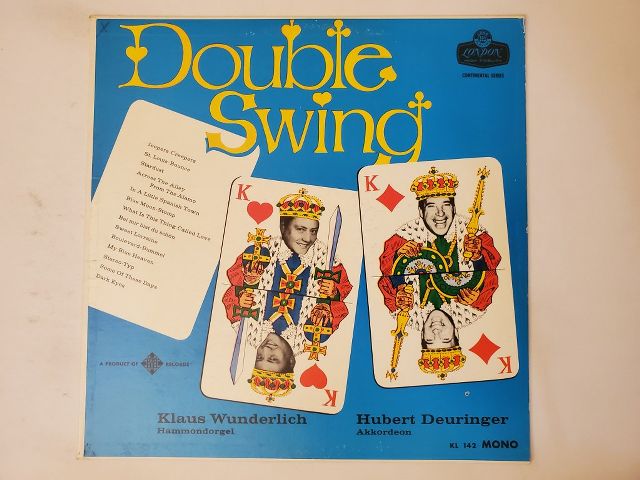 Klaus Wunderlich & Hubert Deuringer Double Swing vinyl record