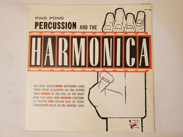 Unknown Ping Pong Percussion and the Harmonica vinyl record