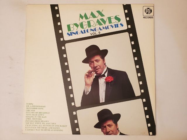 Max Bygraves Singalongamovies Vol. 9 vinyl record