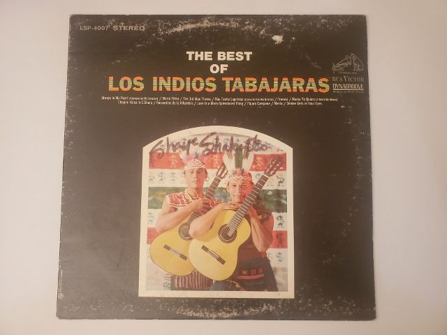 Los Indios Tabajaras The Best of Los Indios Tabajaras vinyl record