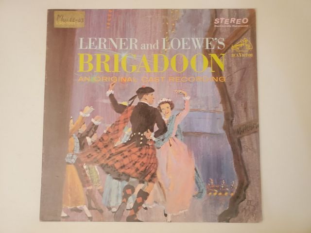 Original Cast Brigadoon vinyl record