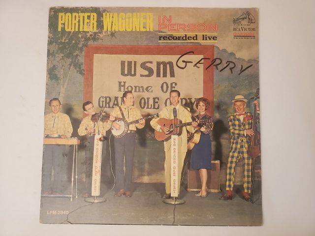 Porter Wagoner In Person vinyl record