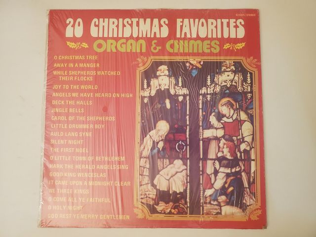 Unknown 20 Christmas Favorites: Organ & Chimes vinyl record