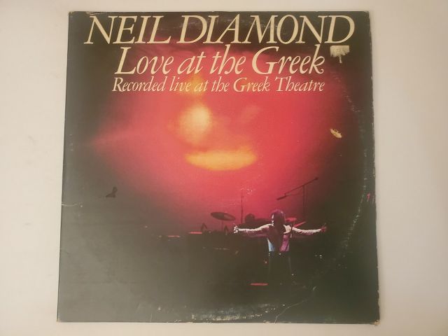 Neil Diamond Love at the Greek vinyl record