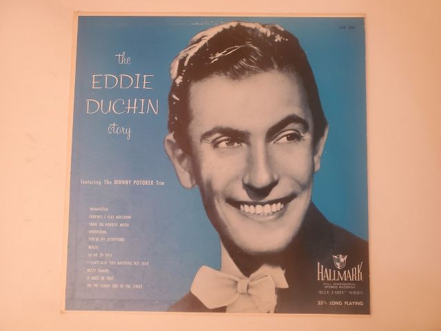 Johnny Potoker Trio The Eddie Duchin Story vinyl record