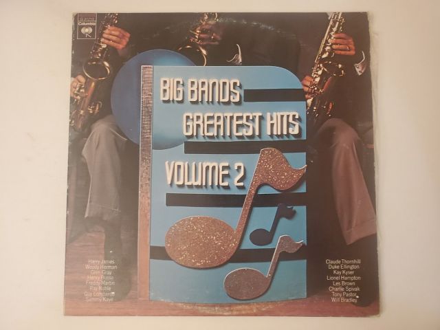 Various Artists Big Bands Greatest Hits Volume 2 vinyl record