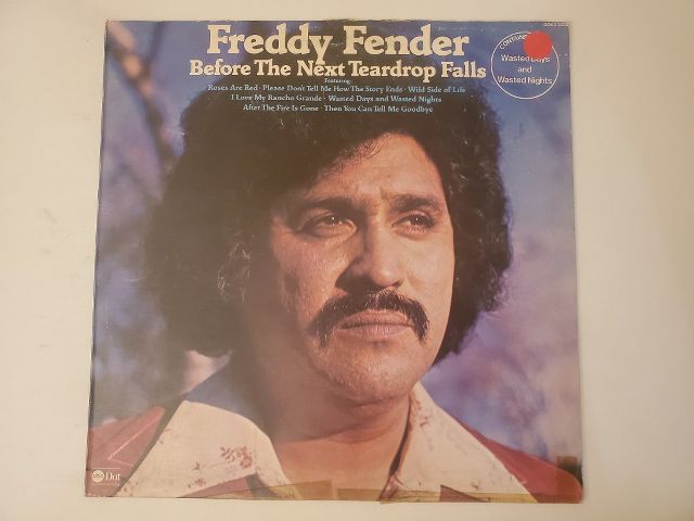Freddy Fender Before the Next Teardrop Falls vinyl record