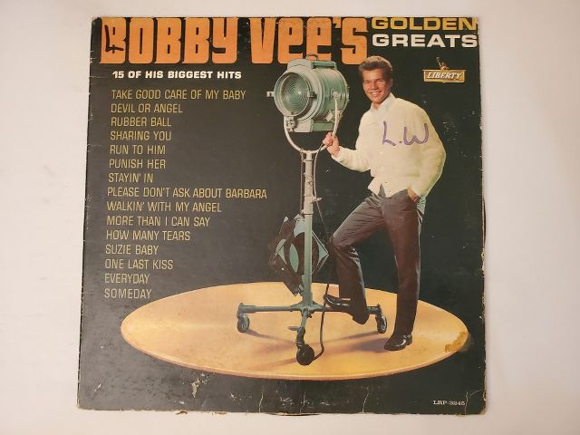 Bobby Vee Golden Greats vinyl record
