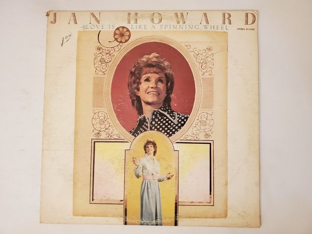 Jan Howard Love Is Like a Spinning Wheel vinyl record
