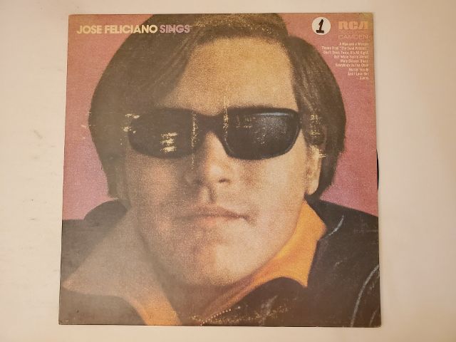 Jos? Feliciano Jos? Feliciano Sings vinyl record
