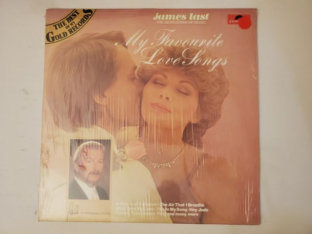James Last My Favourite Love Songs vinyl record