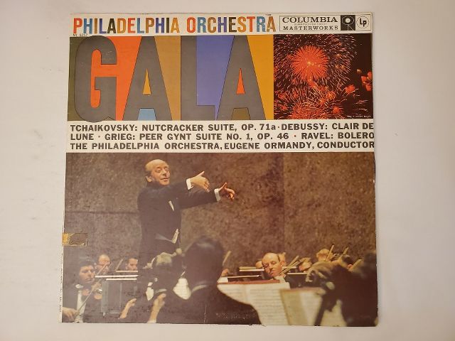 The Philadelphia Orchestra Gala vinyl record