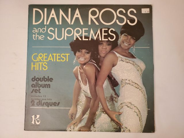 Diana Ross and the Supremes Greatest Hits vinyl record