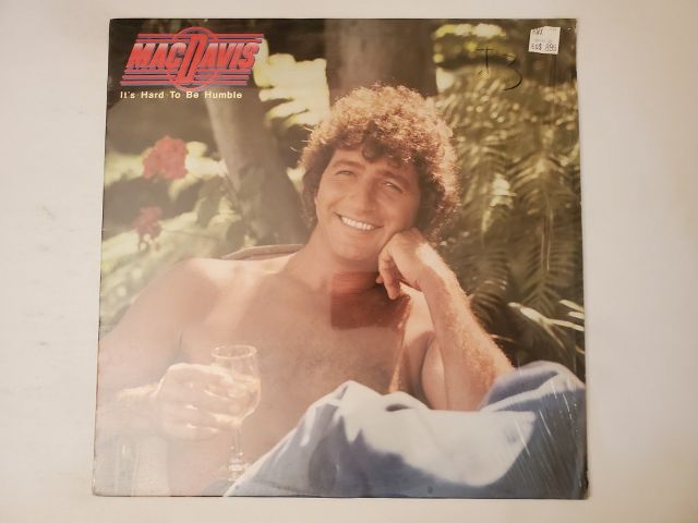 Mac Davis It's Hard To Be Humble vinyl record
