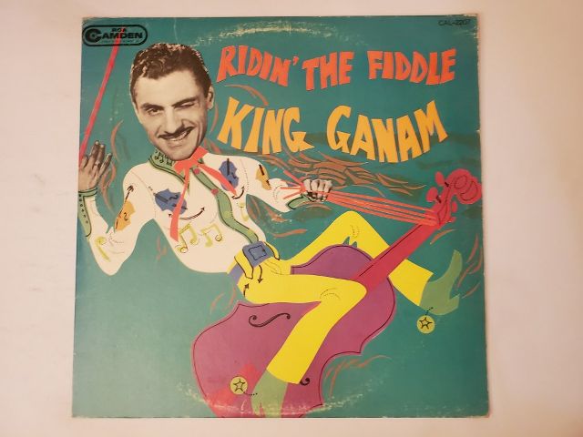 King Ganam Ridin' the Fiddle vinyl record