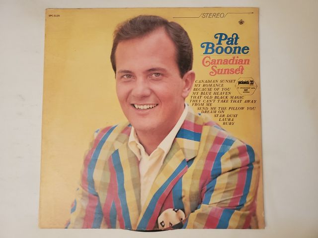 Pat Boone Canadian Sunset vinyl record