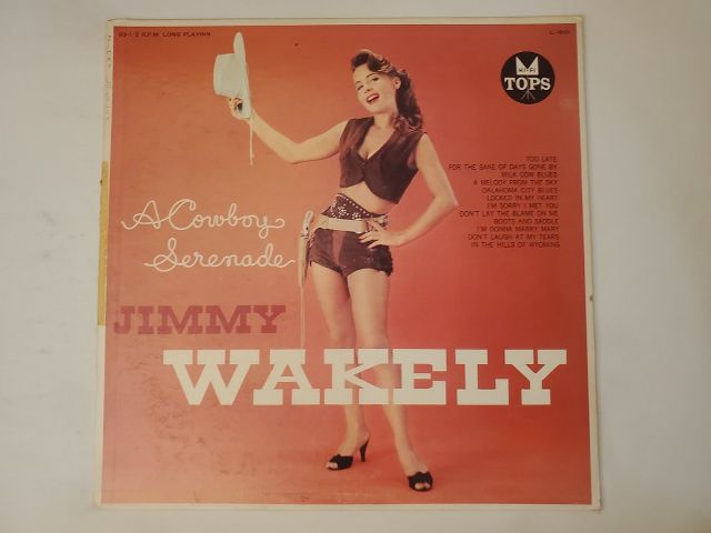 Jimmy Wakely A Cowboy Serenade vinyl record