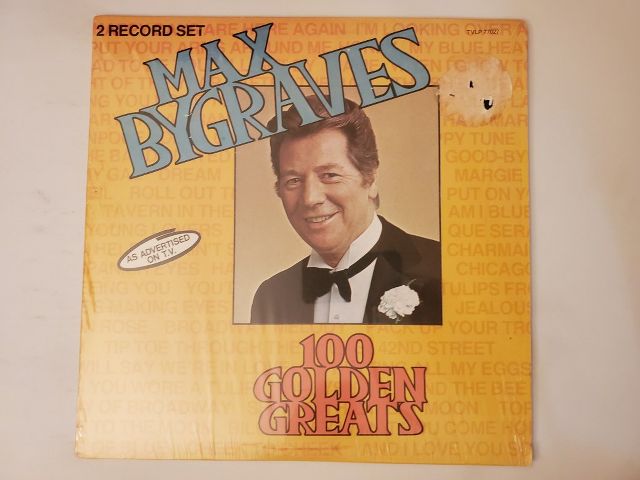Max Bygraves 100 Golden Greats vinyl record
