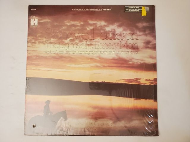 Stonewall Jackson Thoughts of a Lonely Man vinyl record